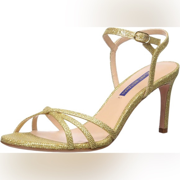 Stuart weiztman Starla heel 105mm gold - Picture 5 of 6